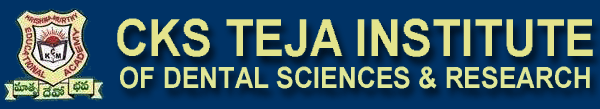 CKS Teja Dental College-logo