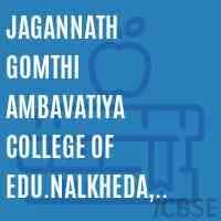 Jagannath Gomati Ambavatiya College of Education-logo