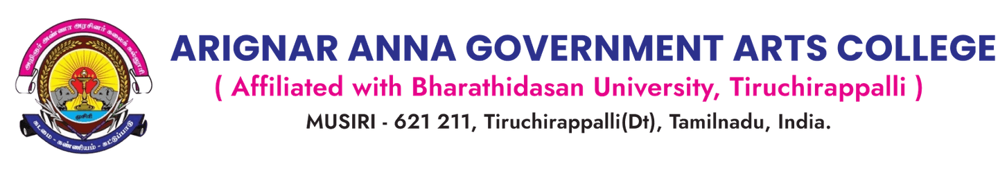 Arignar Anna Government Arts College Musiri-logo