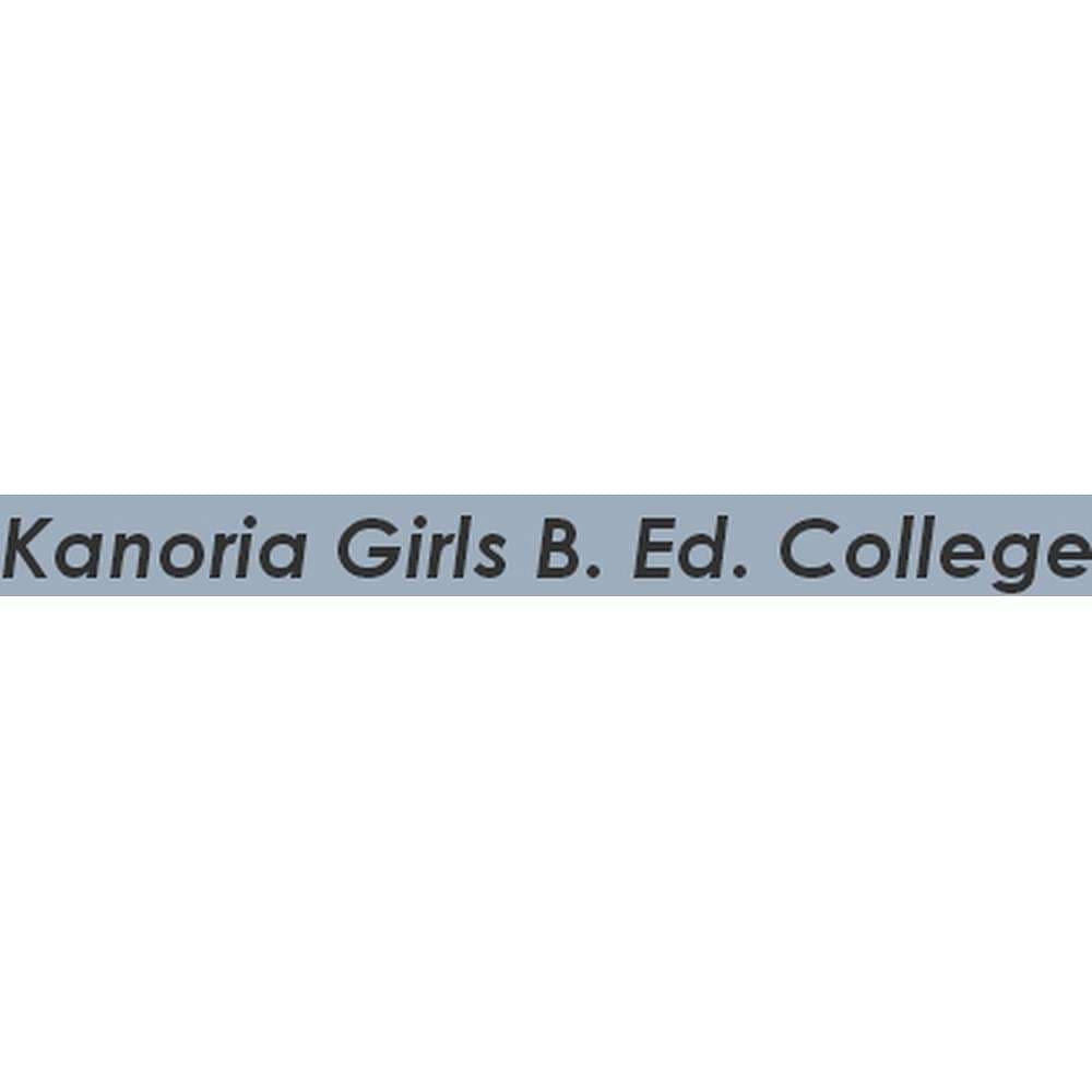 Kanoria Girls BEd College-logo