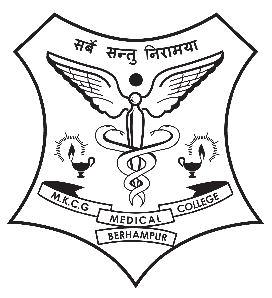 Maharaja Krishna Chandra Gajapati Medical College and Hospital Berhampur-logo