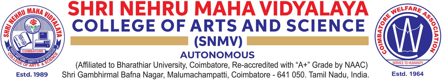 Shri Nehru Maha Vidyalaya College of Arts and Science logo