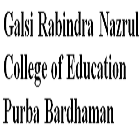 Galsi Rabindra Nazrul College of Education-logo