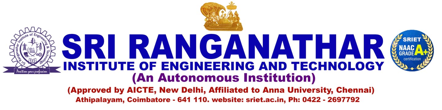 Sri Ranganathar Institute of Engineering & Technology logo