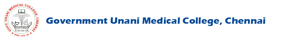 Government Unani Medical College-logo