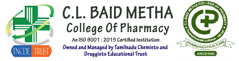CL Baid Metha College of Pharmacy-logo