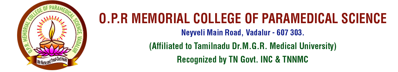 O.P.R. Memorial College of Para Medical Sciences-logo