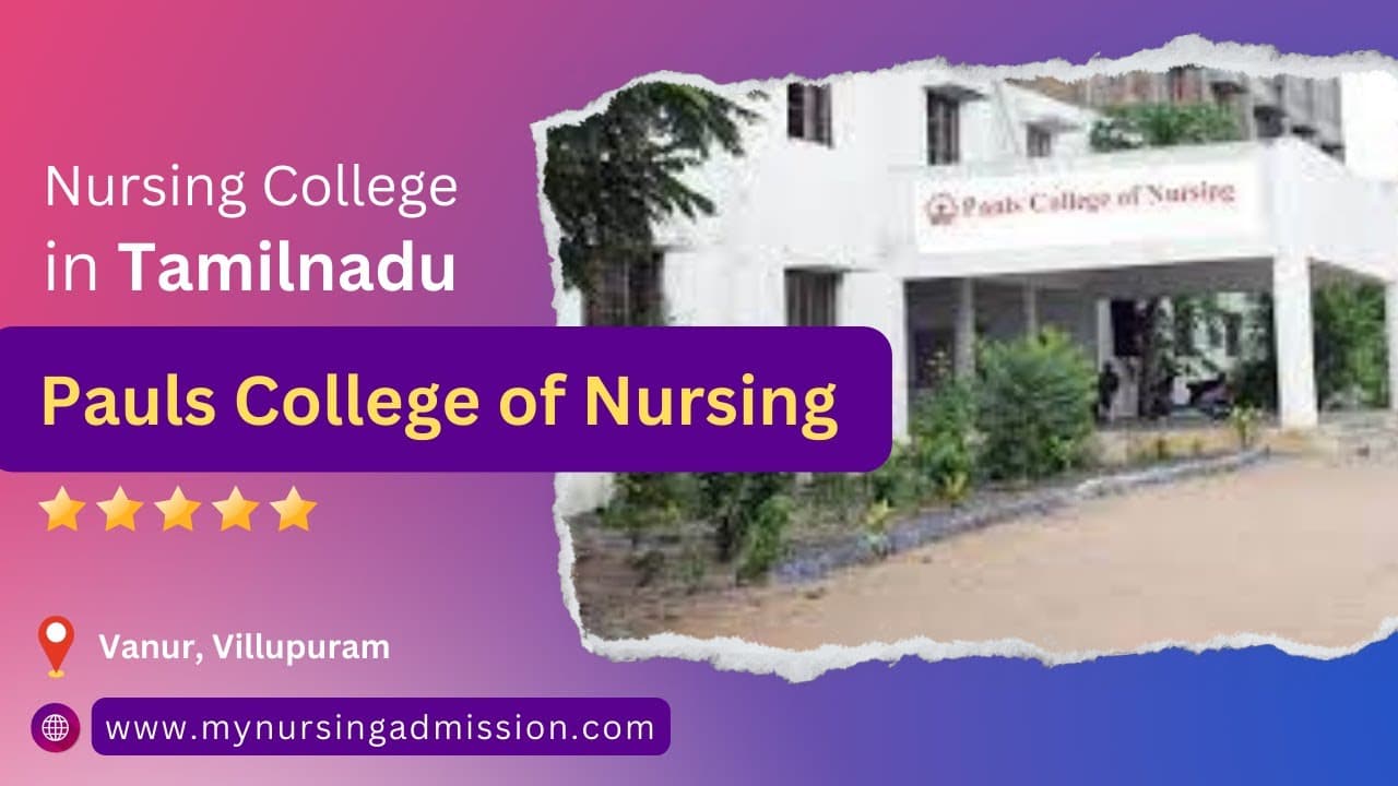 Pauls College Of Nursing, Vanur-image