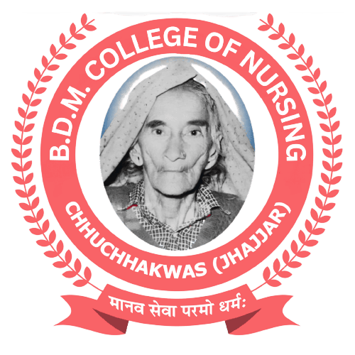 B.D.M. College of Nursing-logo