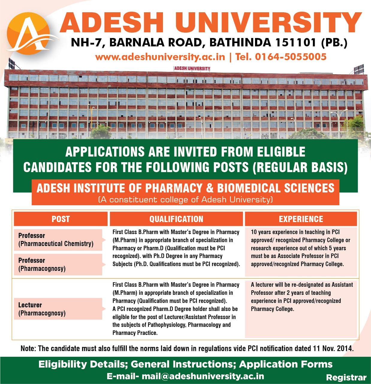 Adesh Pharmacy College-image