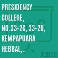 Presidency College Bangalore-logo