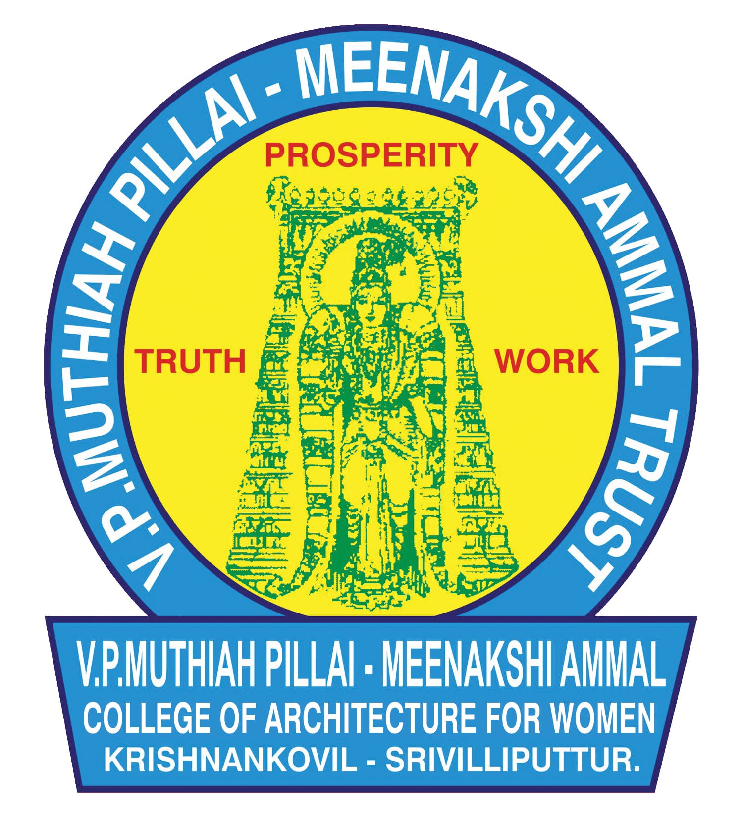 VPMM College of Architecture-logo