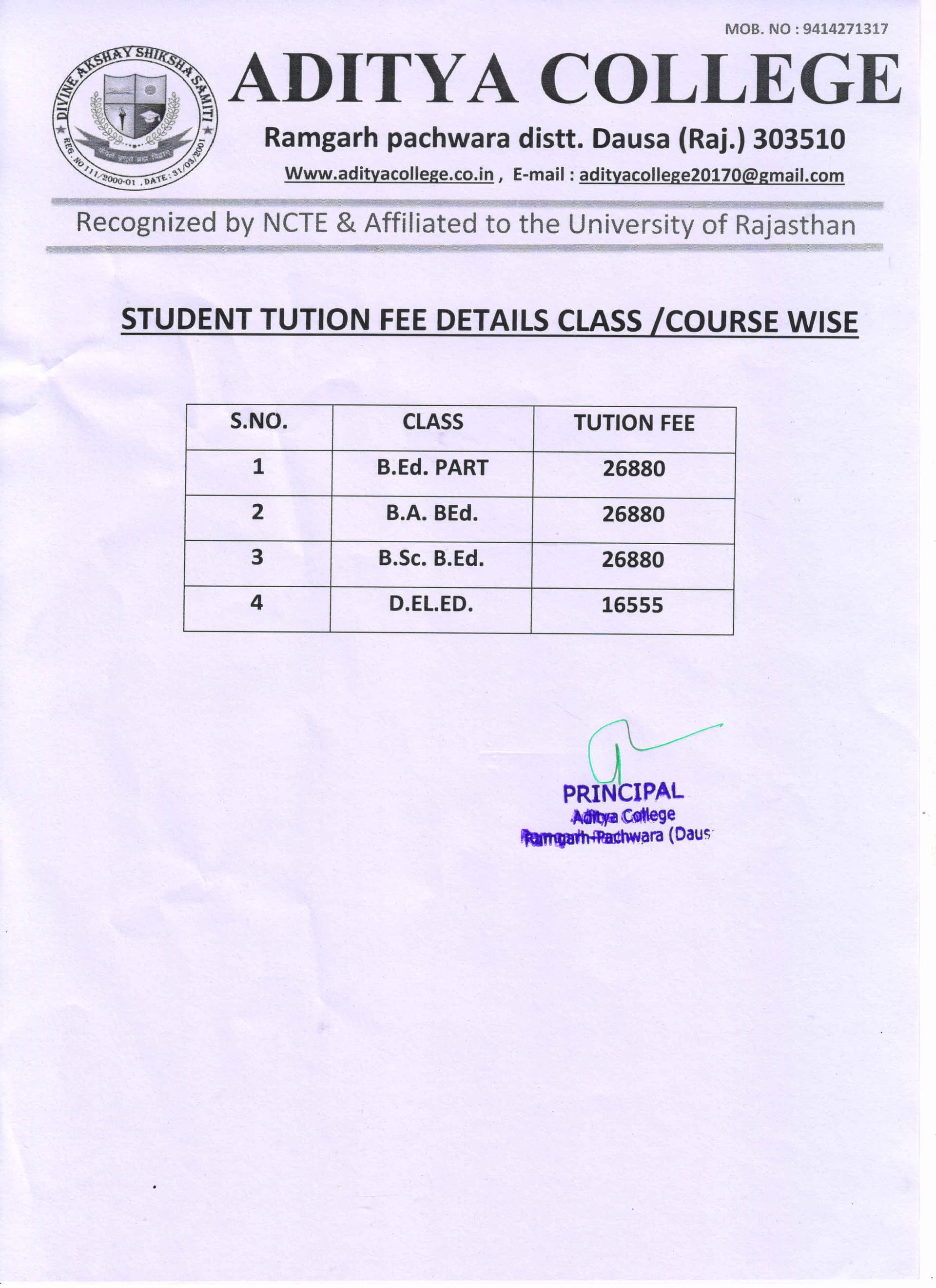Aditya College Dausa-image