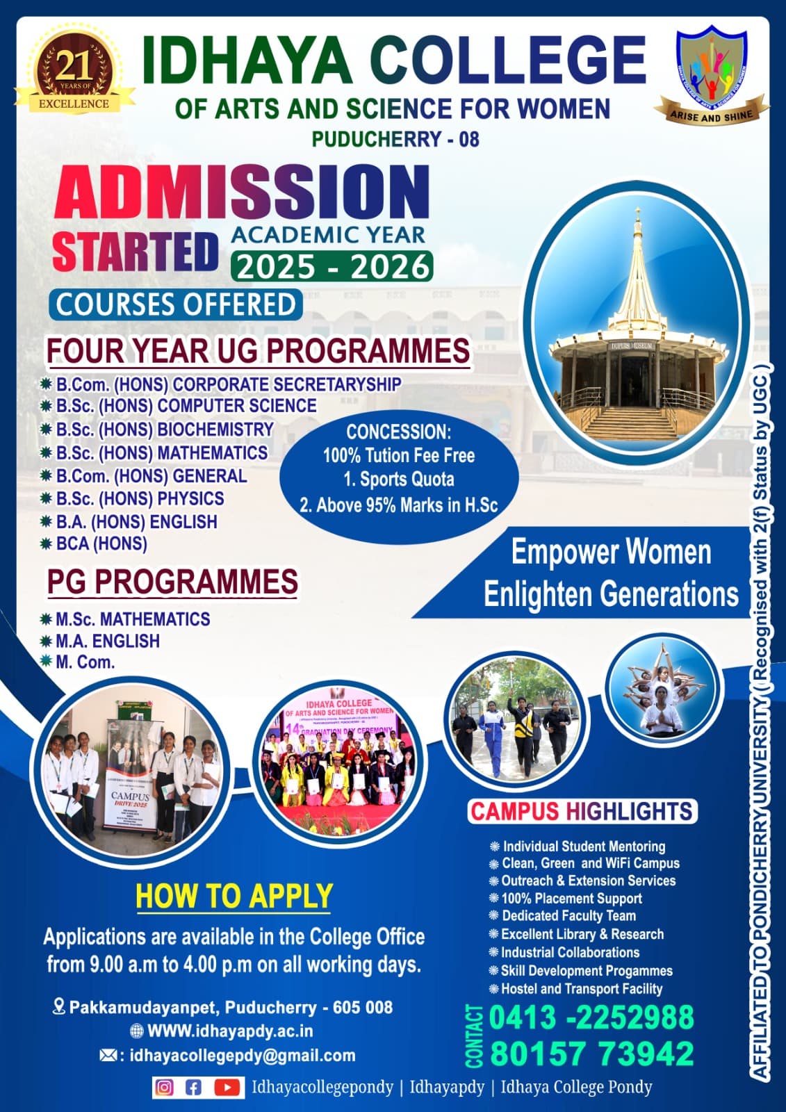 Idhaya College of Arts and Science for Women-image