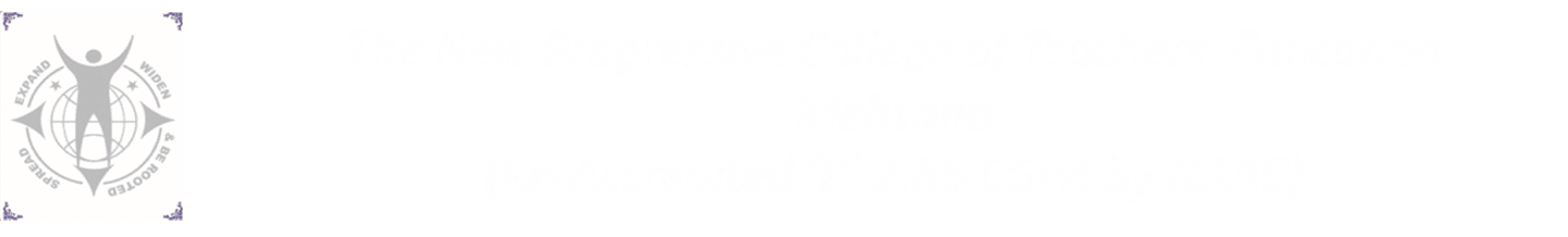 The New Progressive College of Teachers' Education-logo