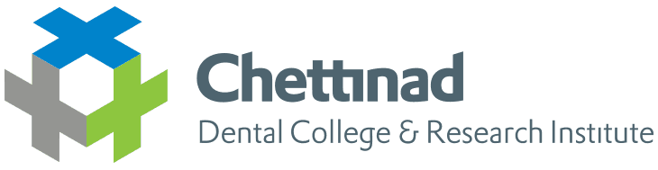 Chettinad College of Dental & Research Institute, The Tamil Nadu Dr.MGR medical university-logo
