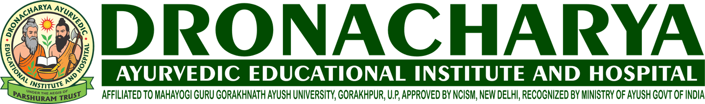Dronacharya Ayurvedic College-logo