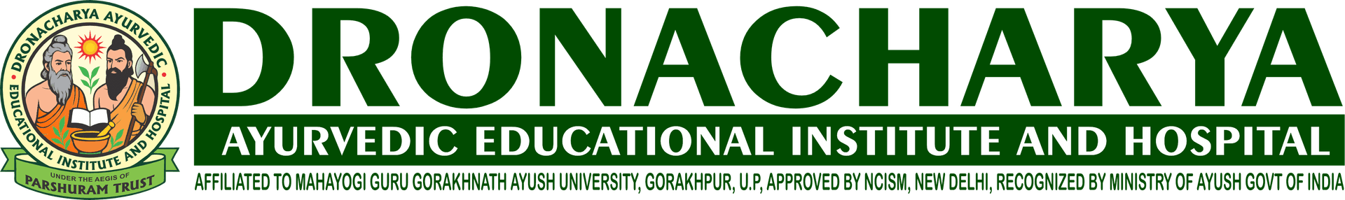 Dronacharya Ayurvedic College-logo