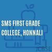 SMS FG College Honnali-logo