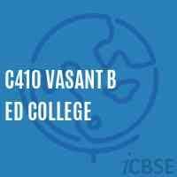Vasant B.Ed College-logo