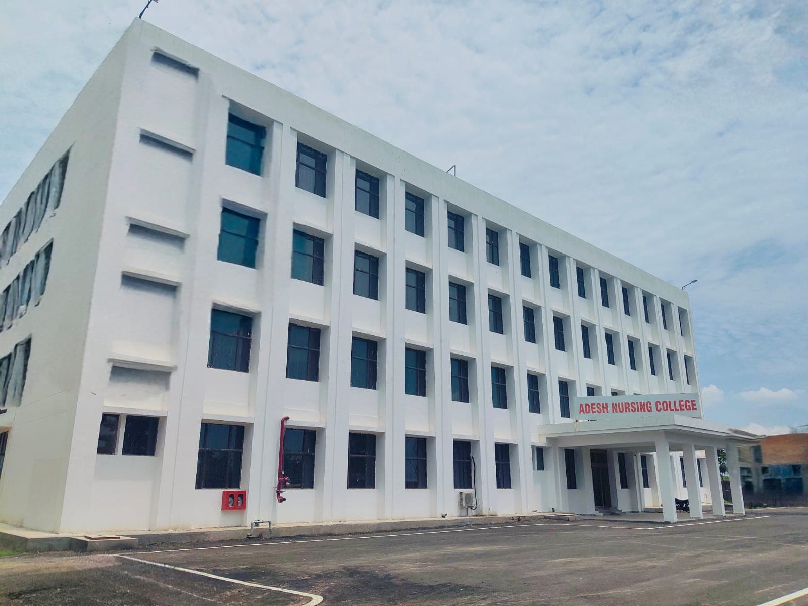 Adesh Nursing College, Mukandpur-logo