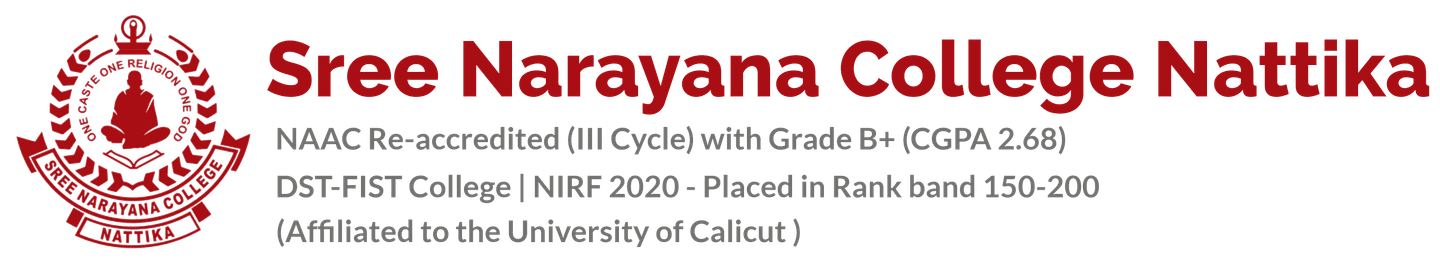 Sree Narayana College Nattika-logo