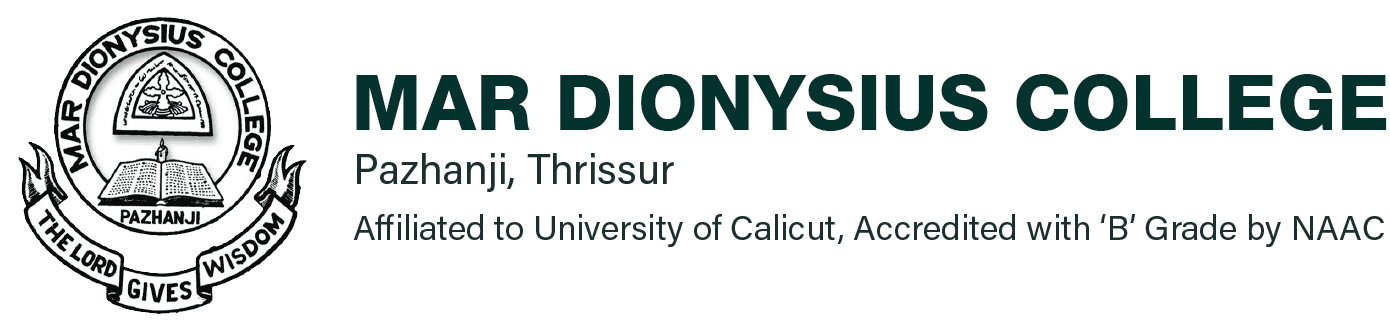 Mar Dionysius College Pazhanji-logo