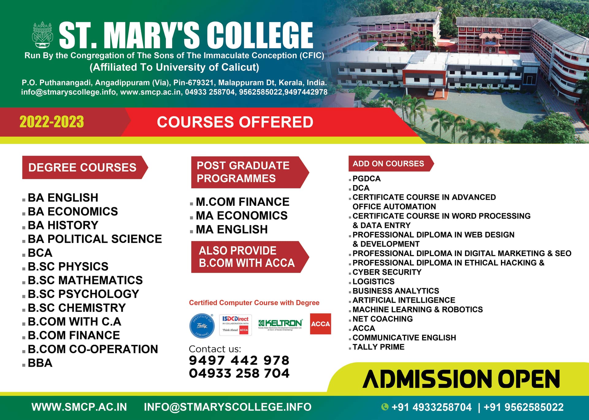 St. Mary''s College, Malappuram-image