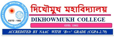 Dikhowmukh College-logo