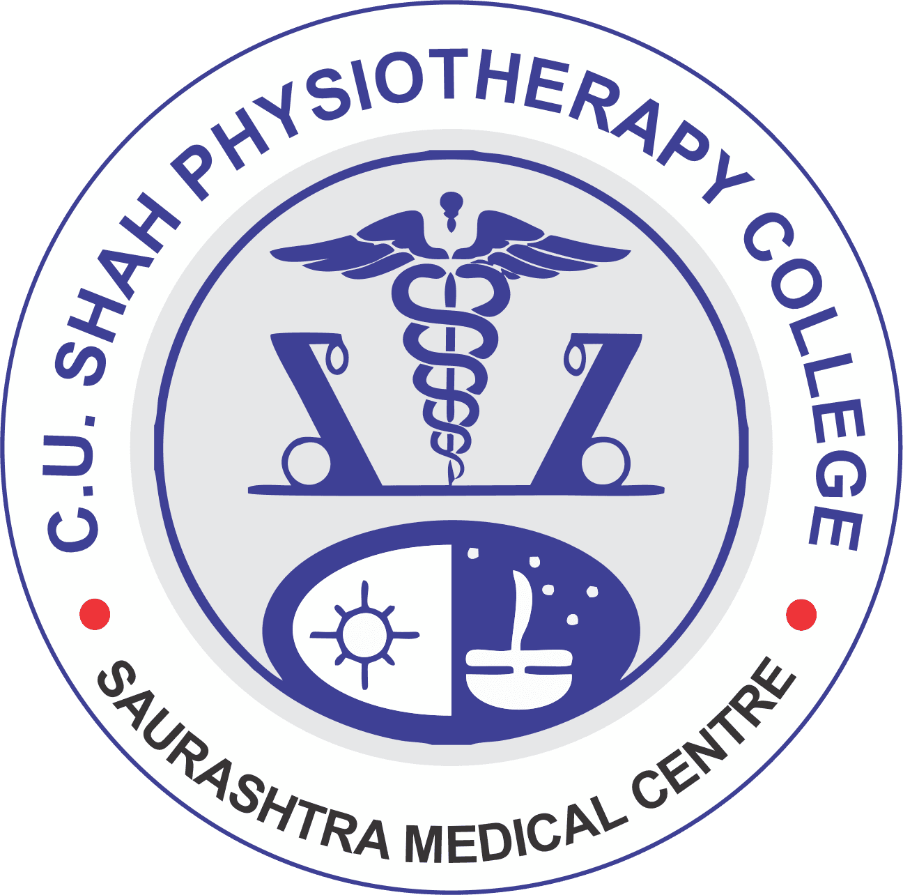 CU Shah Physiotherapy College logo