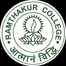 Ramthakur College logo