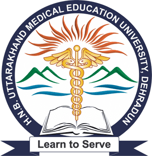 Hemwati Nandan Bahuguna Uttarakhand Medical Education University-logo