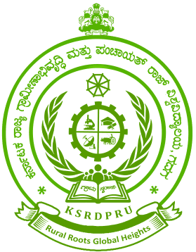 Karnataka State Rural Development and Panchayat Raj University-logo