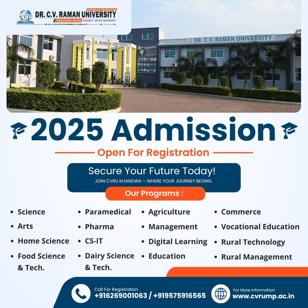 Dr. C.V. Raman University Khandwa-image