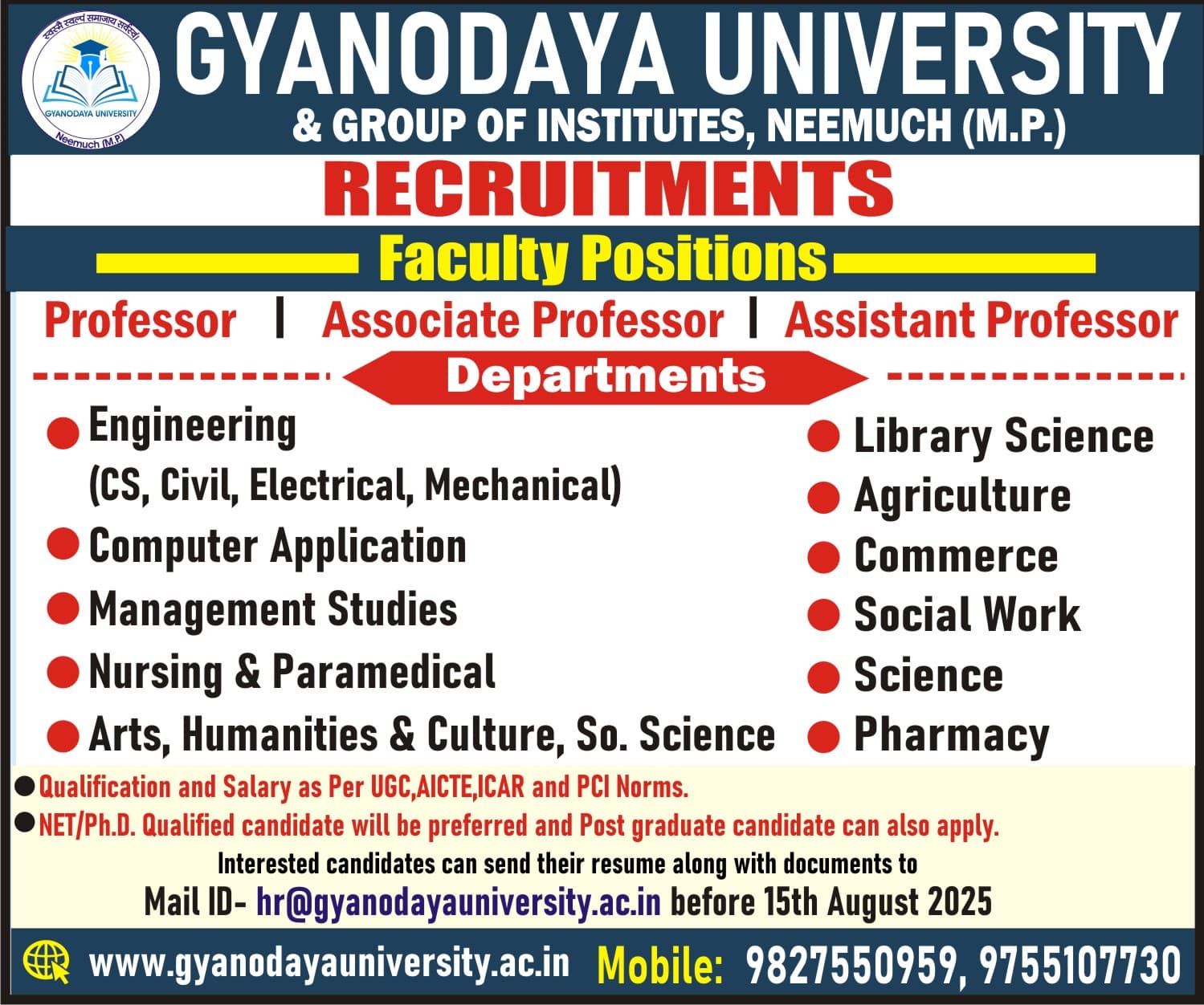 Gyanodaya University-image