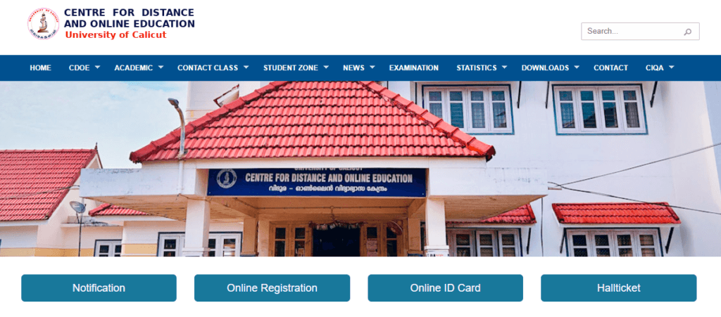 University of Calicut, School of Distance Education-image