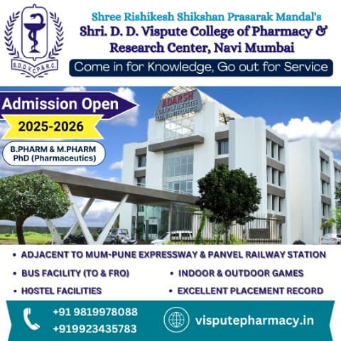 D.D.Vispute College of Pharmacy & Research Center-image