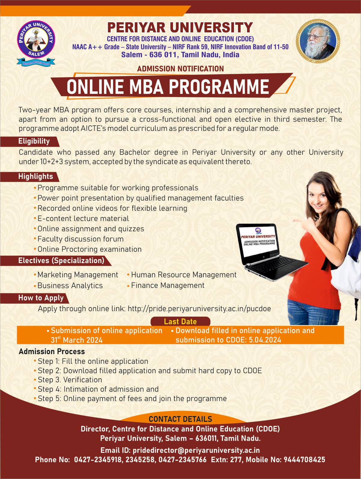 Periyar University, Periyar Institute of Distance Education-gallery-image-0