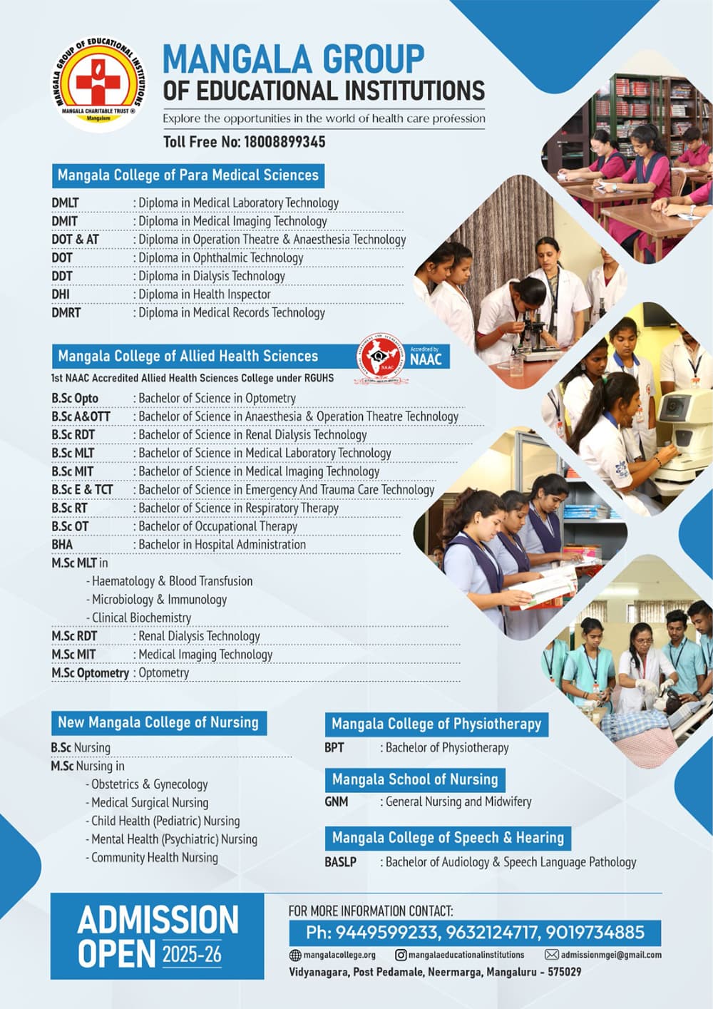Mangala College of Para Medical Sciences-image