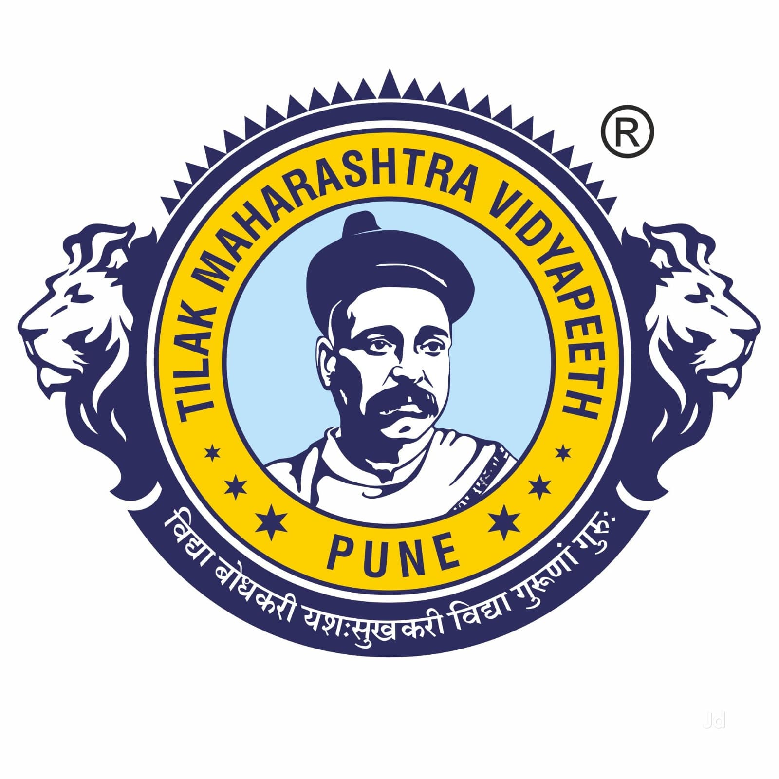 Tilak Maharashtra Vidyapeeth Kharghar-logo
