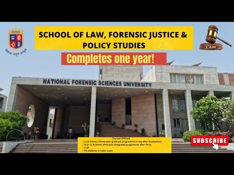 School of Law Forensic Justice & Policy Studies, National Forensic Sciences University-gallery-image-2