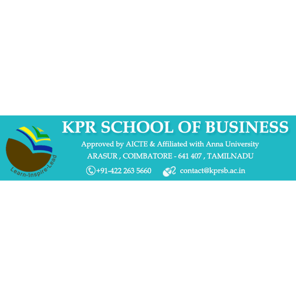 KPR School of Business Arasur-logo