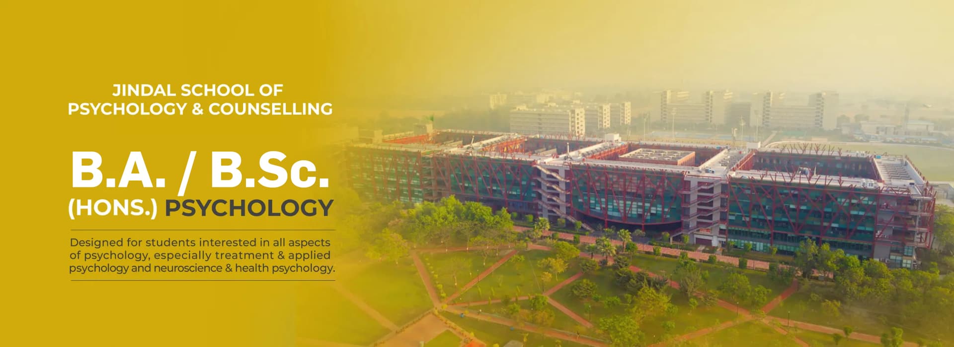 O.P. Jindal Global University, Jindal School of Psychology and Counselling-image