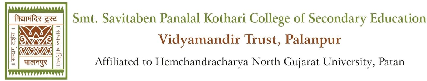 S. P. Kothari B.Ed College-logo