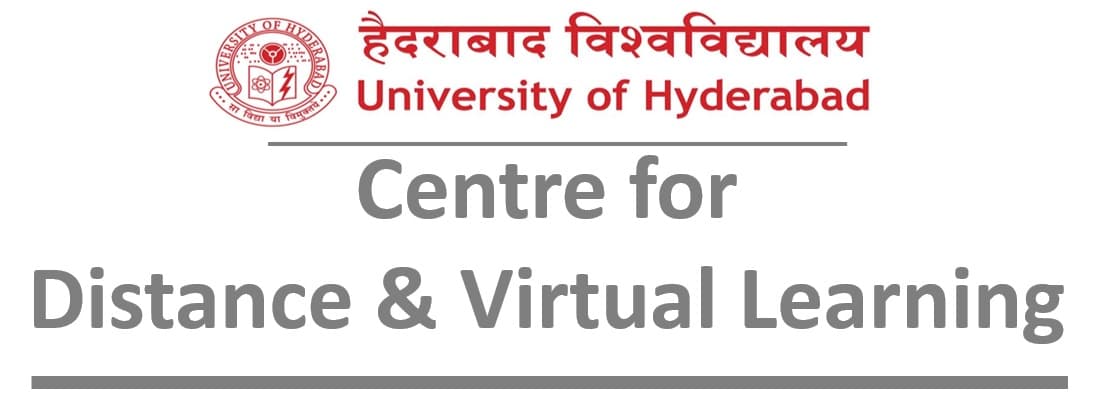 Centre for Distance and Virtual Learning, University of Hyderabad-logo