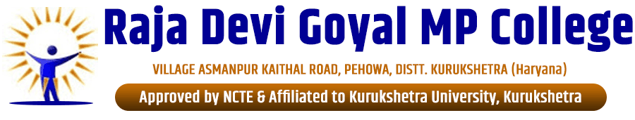 Raja Devi Goyal College of Education (BEd Wing)-logo