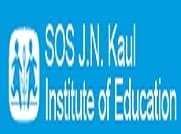 Sos JN Kaul Institute of Education-logo
