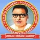 P.D.R Vellachiammal College of Education-logo
