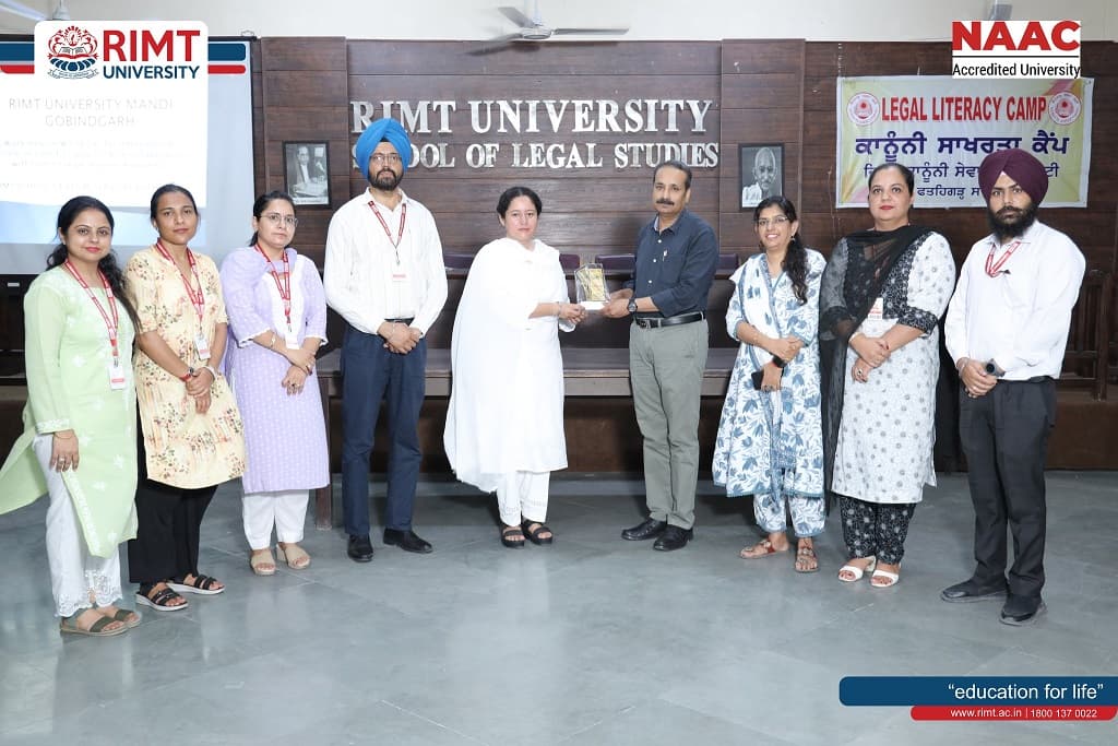 RIMT University, School of Legal Studies-image