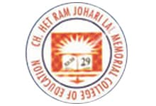 Ch Het Ram Johari Lal Memorial College of Education-logo